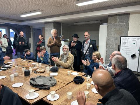 Le pot de l'amitié et la galette des Rois